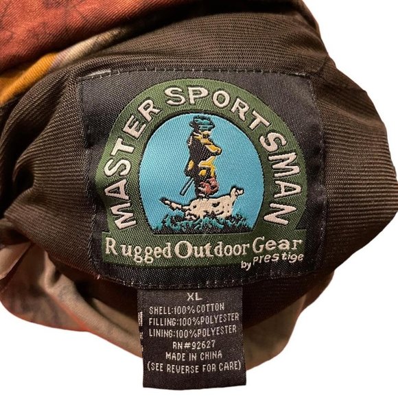 Vintage Camo & Orange Reversible Hunting Vest - Picture 4 of 4